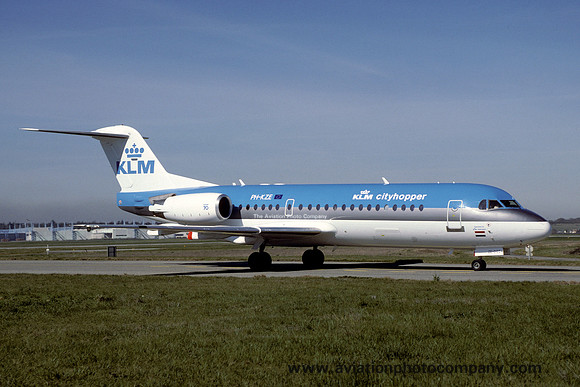 KLM Cityhopper Fokker 70 PH-KZE (1998)