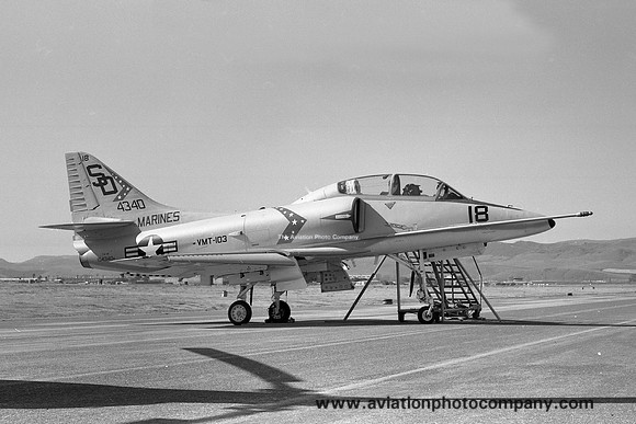 US Marines VMT-103 Douglas TA-4F Skyhawk 154340/SD-18