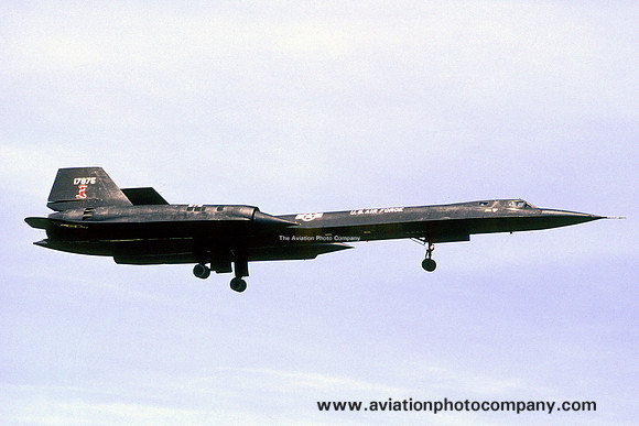 USAF 9 SRW Lockheed SR-71A Blackbird 61-7975 (1978)