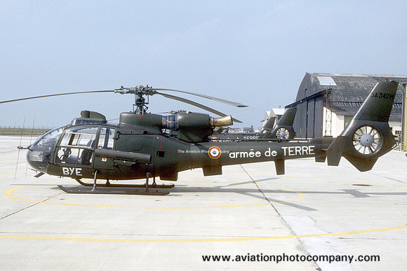 French Army 3 RHC Aerospatiale SA.342M Gazelle 4200/BYE (1989)