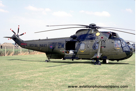 Royal Navy 707 Squadron Westland Sea King HC.4 ZE426 at the RNAS Yeovilton Air Day (1994)