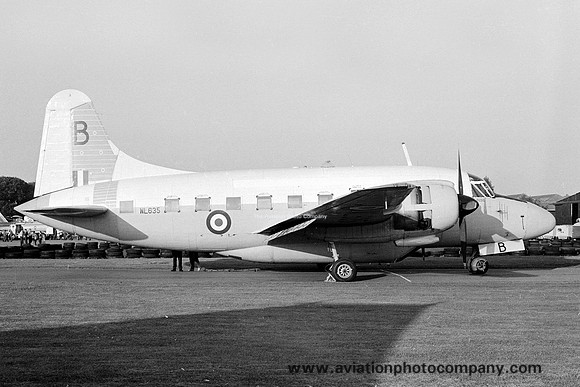 RAF AES Vickers Varsity T.1 WL635/B (1971)