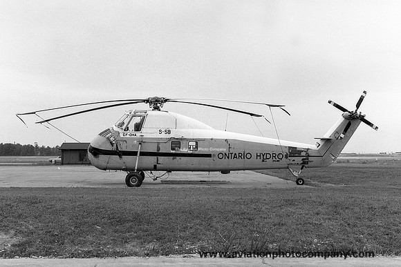 Ontario Hydro Sikorsky S-58HT CF-OHA (1969)