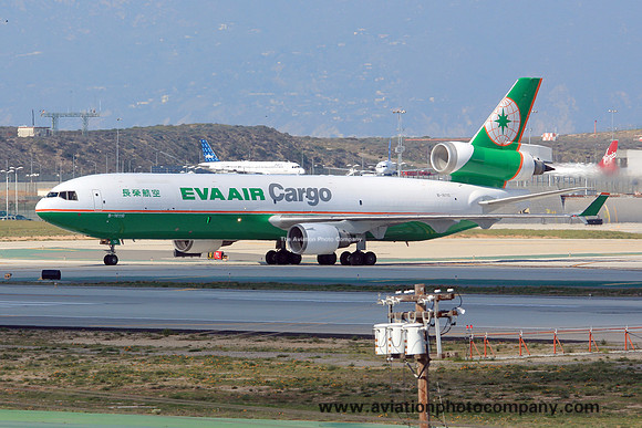Eva Air Cargo McDonnell Douglas MD-11F B-16110 at Los Angeles IAP (2013)