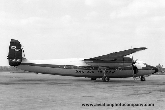 Dan Air London Airspeed Ambassador G-AMAE (1968)