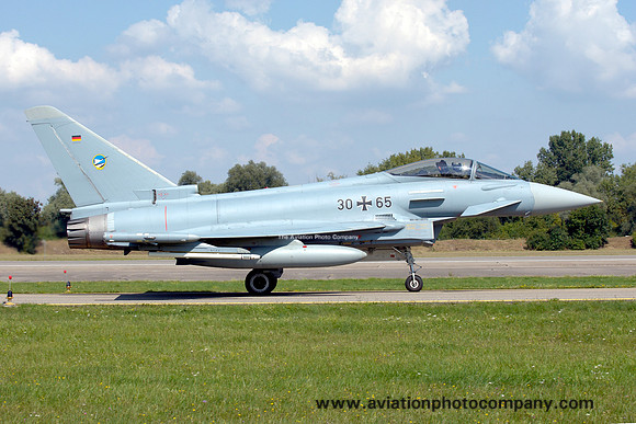 German Air Force JG74 Eurofighter EF-2000 30+65 at the Neuberg Open Day (2013)