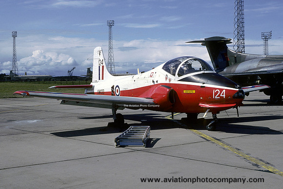 RAF 7 FTS Hunting Jet Provost T.5A XW433 (1987)