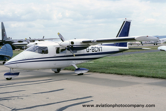 DK Aviation Partenavia P-68B Victor G-BCNT (1981)