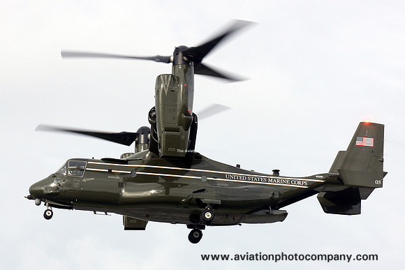 USMC VMX-1 Bell-Boeing MV-22B 168289 at Lajes (2014)