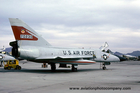 USAF 87 FIS Convair F-106A Delta Dart 57-0230 (1980)