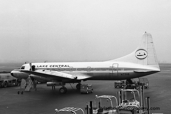 Lake Central Airlines Convair 580 N73118 (1967)