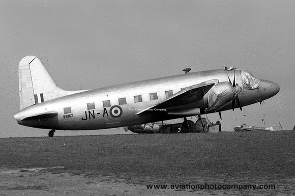 RAF 30 Squadron Vickers Valetta C.1 VW163/JN-A