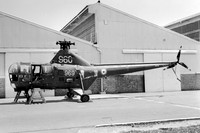 Royal Navy Westland Dragonfly HR.3 WG708 stored at Fleetlands