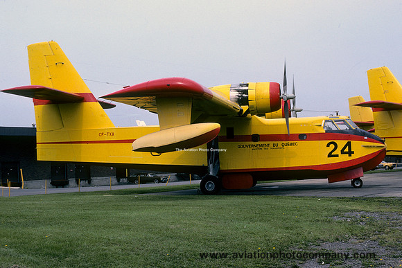 Quebec Government Canadair CL-215 CF-TXA (1977)