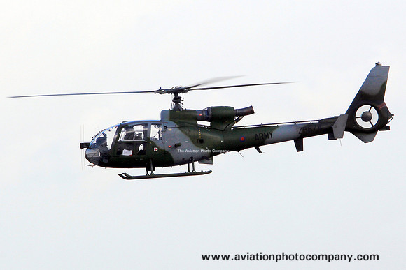 Army Air Corps Westland Gazelle AH.1 ZB674 at Prestwick (2013)