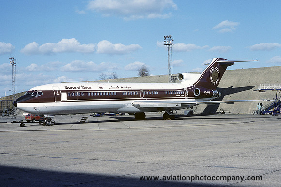 State of Qatar Boeing 727-2P1(A) A7-AAB (1979)