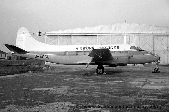 Airwork Services De Havilland Heron 2 G-AOGU (1968)