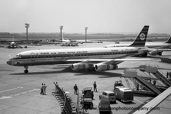 KLM/Viasa Douglas DC-8-53 PH-DCI (1967)