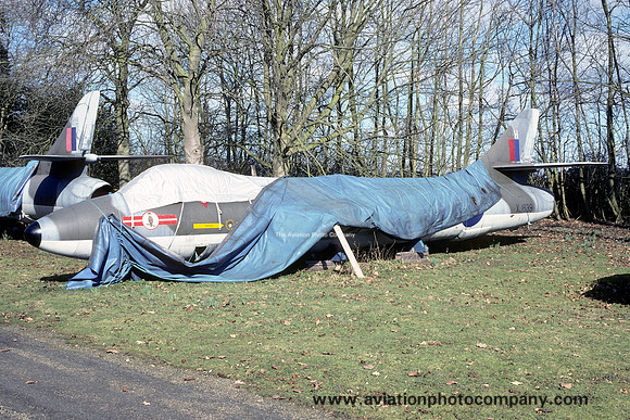 RAF Hawker Hunter F.6A XJ839 at Sproughton (1998)