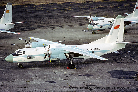 Aeroflot Antonov An-26 CCCP-47325 on delivery to the Cuban Air Force (1978)
