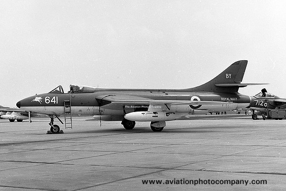Royal Navy 738 Squadron Hawker Hunter GA.11 WT744/BY641