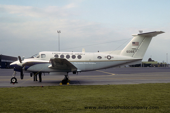 USAF 58 MAS Beech C-12A Huron 76-0166 (1980)