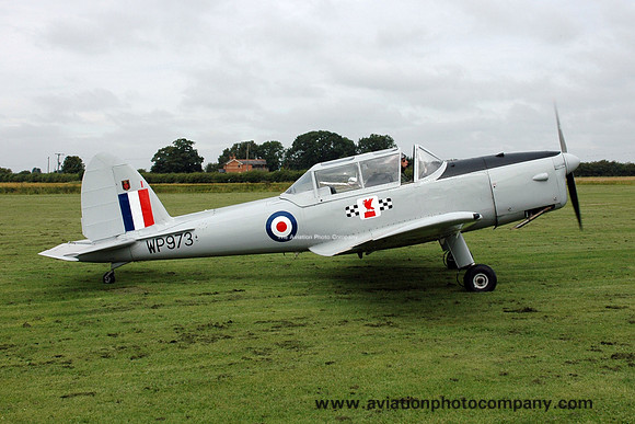 DHC-1 Chipmunk G-BCPU/WP973 at Fenland (2021)