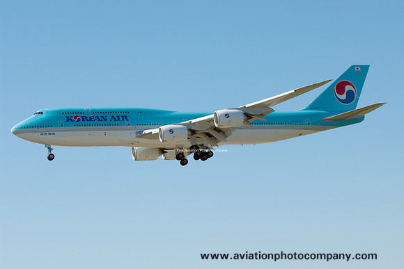 Korean Air Boeing 747-8I HL7638 at Frankfurt IAP (2016)