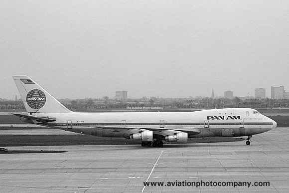 Pan American World Airways Boeing 747-100 N744PA (1978)