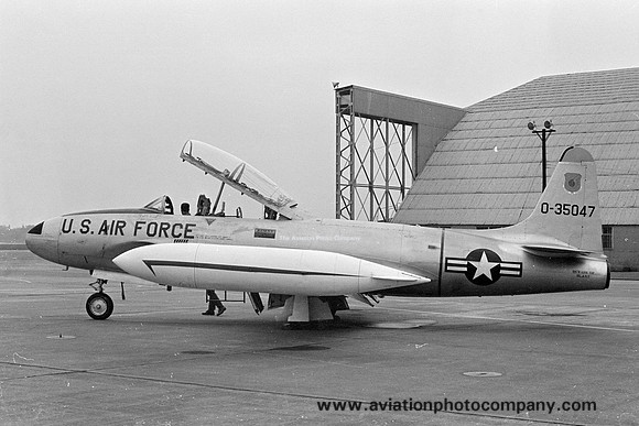 USAF HQ PACAF Lockheed T-33A Shooting Star 53-5047 (1968)