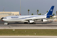USC GmbH Airbus A340-313 D-AUSC at Malta Luqa IAP (2023)