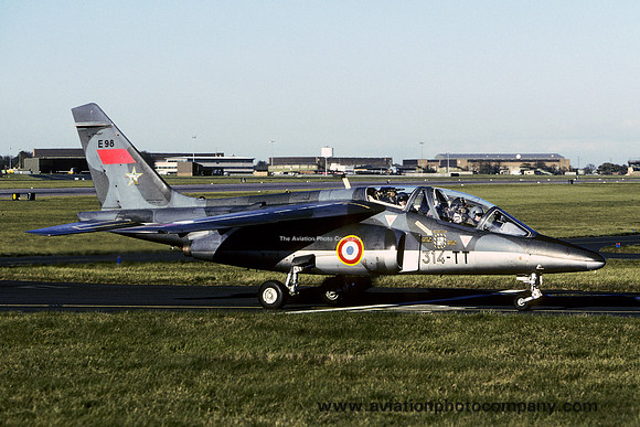 French Air Force GE314 Dassault Alpha Jet E98/314-T at RAF Waddington (2005)