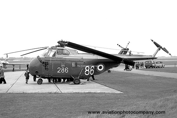 Royal Navy Westland Whirlwind HAS.7 XN307 at RNAS Lee on Solent (1963)