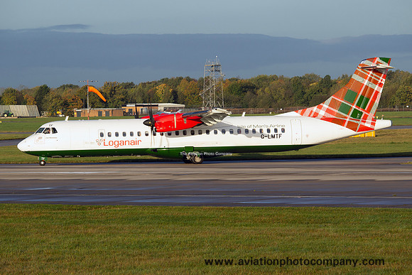 Loganair ATR-72-600 G-LMTF at Manchester (2024)