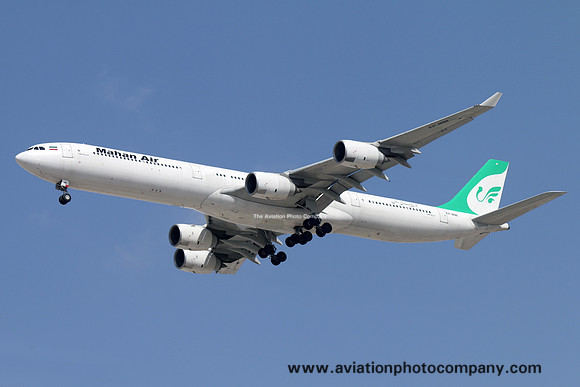 Mahan Air Airbus A340-600 EP-MMI at Dubai (2016)