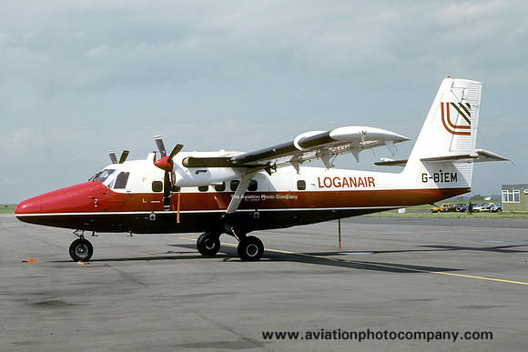 Loganair DHC-6-300 G-BIEM (1982)