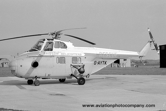 Bristow Helicopters Westland WS.55 Whirlwind HAR.3 G-AYTK (1972)