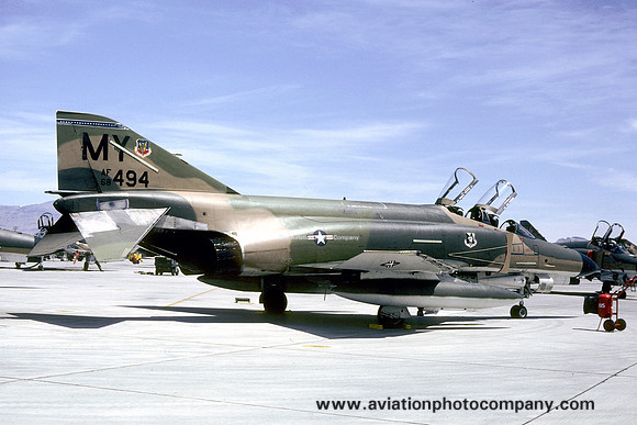 USAF 347 TFW 339 TFS McDonnell F-4E Phantom 68-0494/MY (1980)