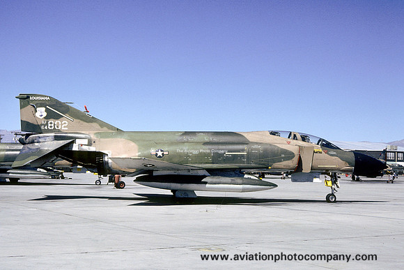 USAF Louisiana ANG 122 TFS McDonnell F-4C Phantom 64-0802 (1980)