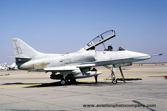 US Navy VA-127 Douglas TA-4J 153676/NJ-11 (1980)