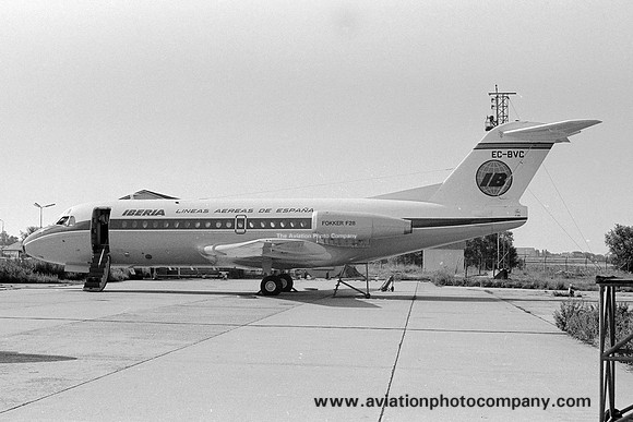 Iberia Fokker F-28-1000 Fellowship EC-BVC