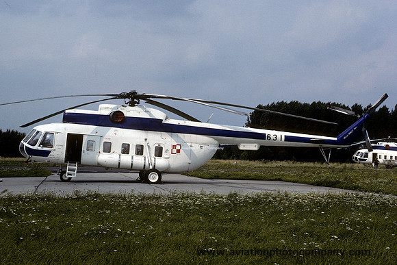 Polish Air Force 36 SPLT Mil Mi-8 631 (1997)