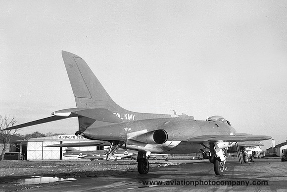 Royal Navy FRU Supermarine Scimitar F.1 XD244