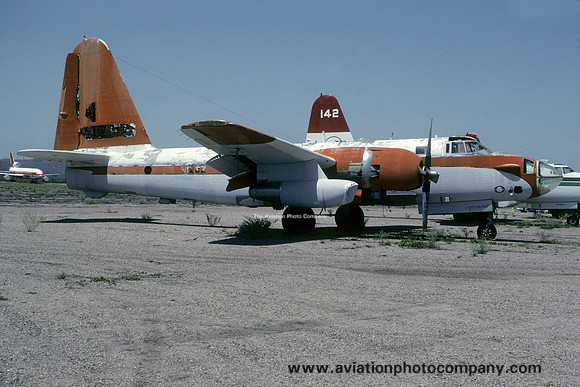 Lockheed P-2E Neptune N126Z at Marana (1992)