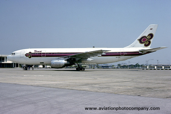Thai Airways Airbus A300B4 HS-TGO (1981)