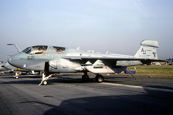 US Navy VAQ-141 Grumman EA-6B Prowler 163527/AJ-621 (1992)