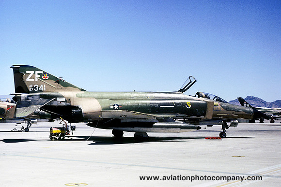 USAF 31 TFW 309 TFS McDonnell F-4E Phantom 67-0341/ZF (1979)
