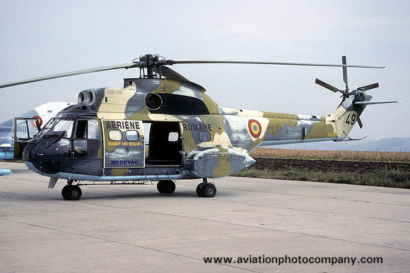 Romanian Air Force IRMA IAR-330M Puma 49 (2003)