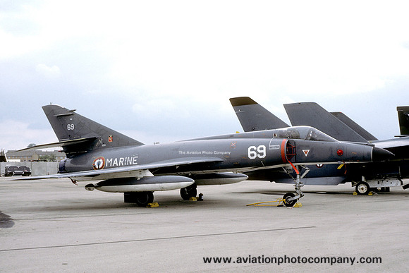 French Navy 11F Dassault Super Etendard 69 (1987)