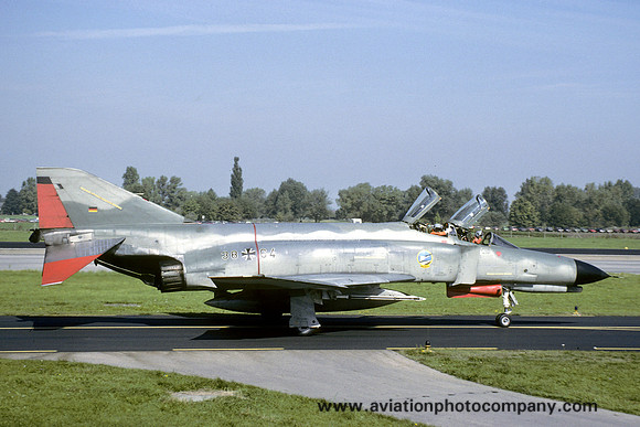 German Air Force JG74 McDonnell F-4F Phantom 38+64 (1986)